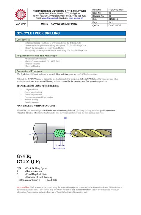 g74 pecking process